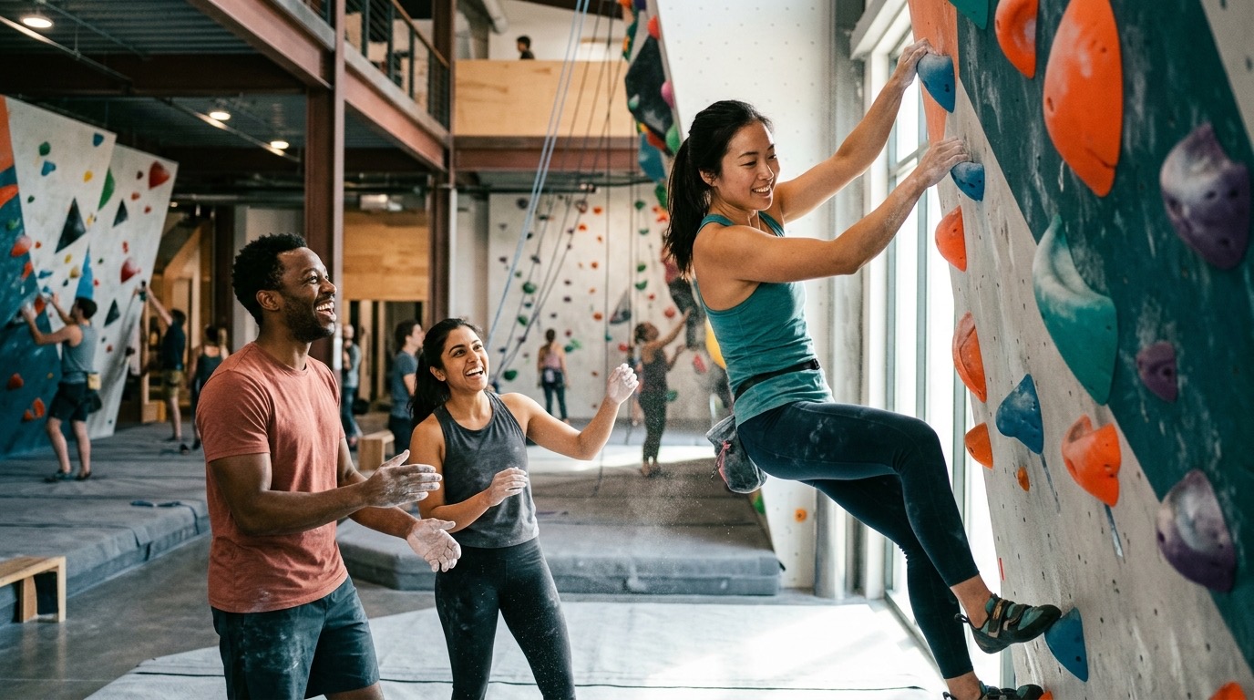 Climbing Crew group